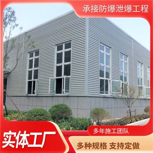 铝制泄爆窗